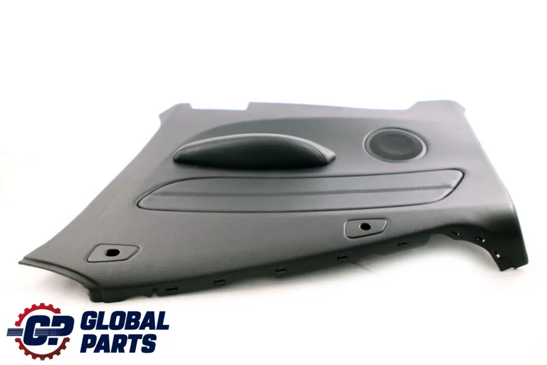 BMW 1 E88 Convertible Rear Right O/S Lateral Trim Panel Leather Boston Black