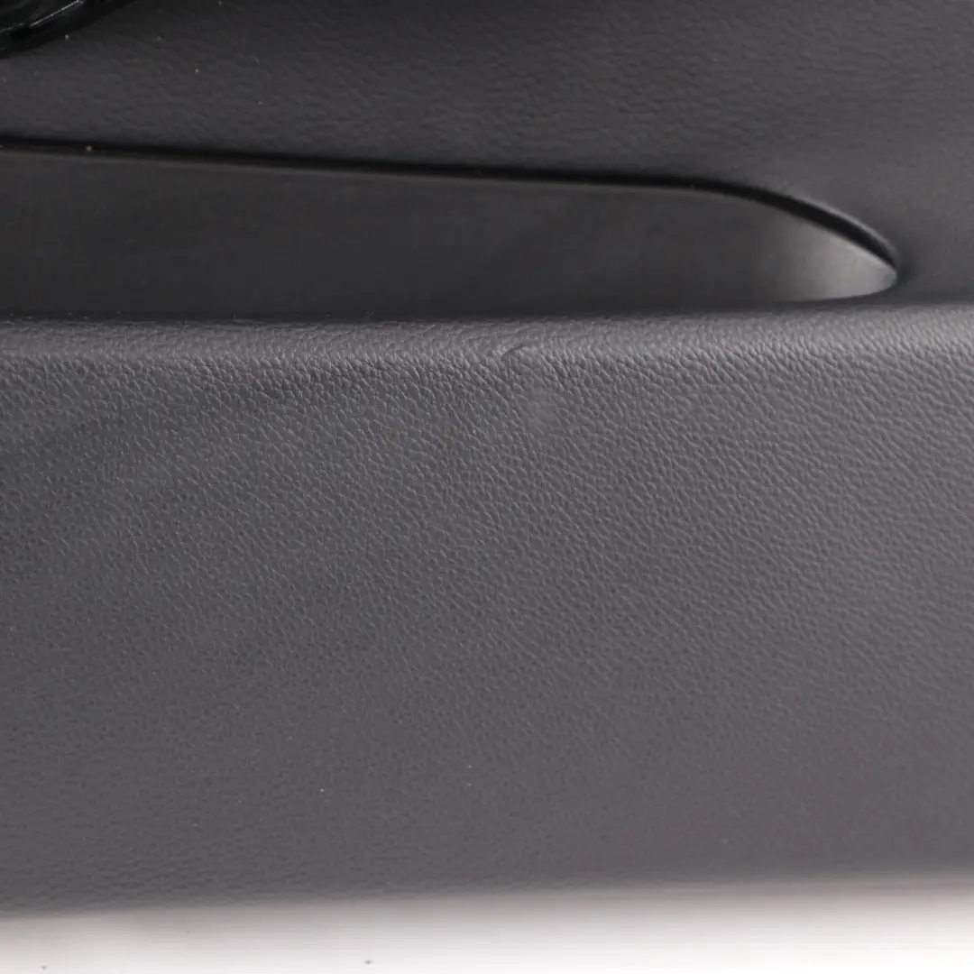 BMW 1 E88 Convertible Front Left N/S Trim Panel Door Card Leather Boston Black