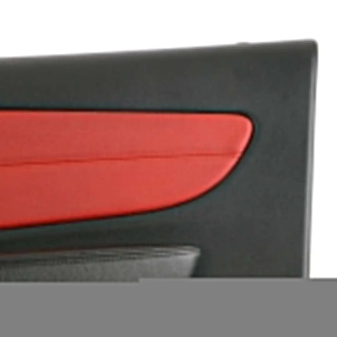 BMW 1 E88 Cabrio Front Right O/S Trim Panel Door Card Leather Coral Red