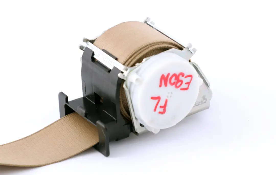 BMW E90 E91 LCI Ceinture Sécurité Supérieure Avant Gauche Beige 7234771