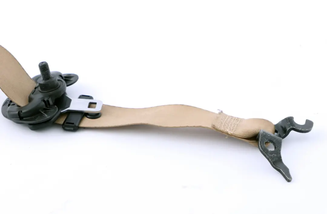 BMW E90 E91 LCI Ceinture Sécurité Supérieure Avant Gauche Beige 7234771