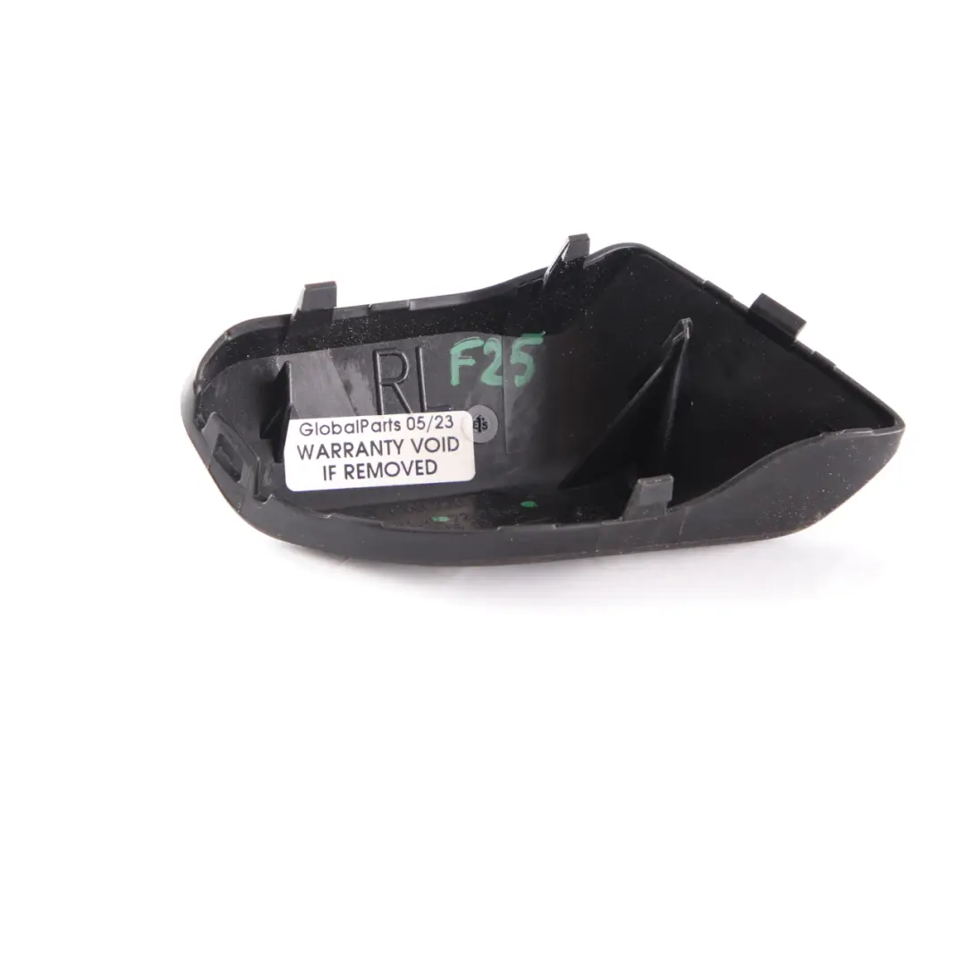 BMW F25 Embellecedor Puerta Trasera Izquierda Panel Tapa Negro 7237849