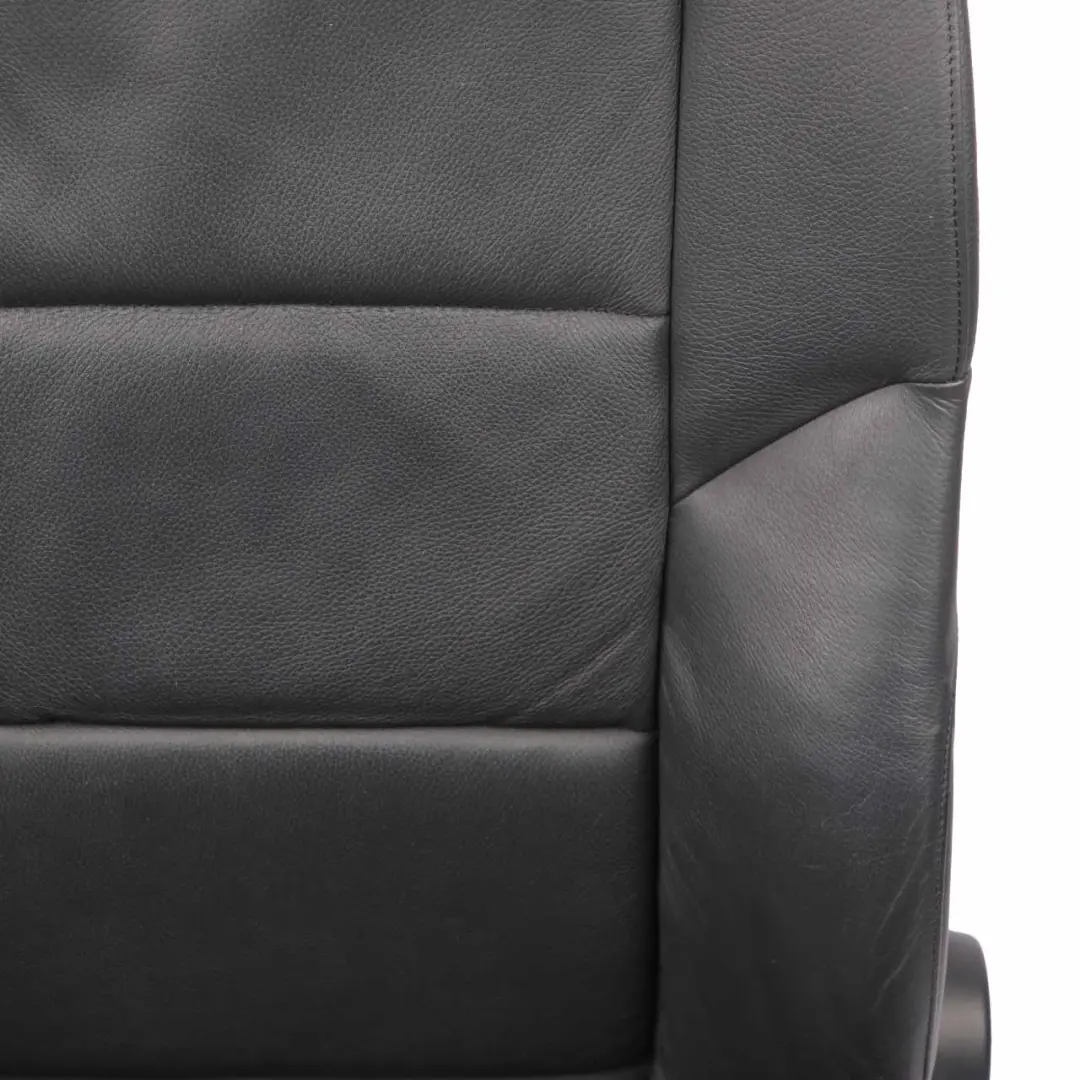 Asiento BMW E60 E61 LCI M Sport Negro Cuero Delantero Izquierdo