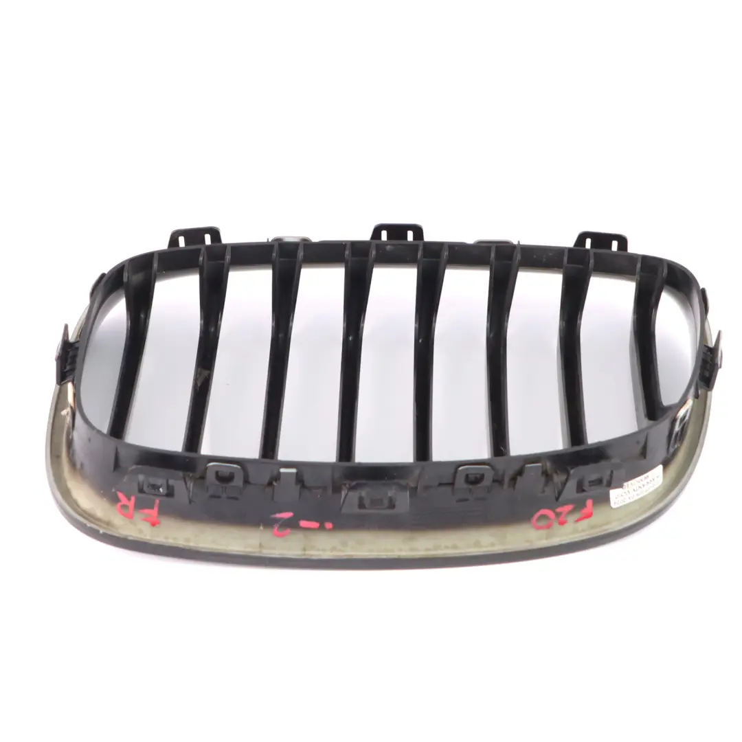 Front Bumper Grille BMW F20 F21 Centre Kidney Right O/S Black 7239022