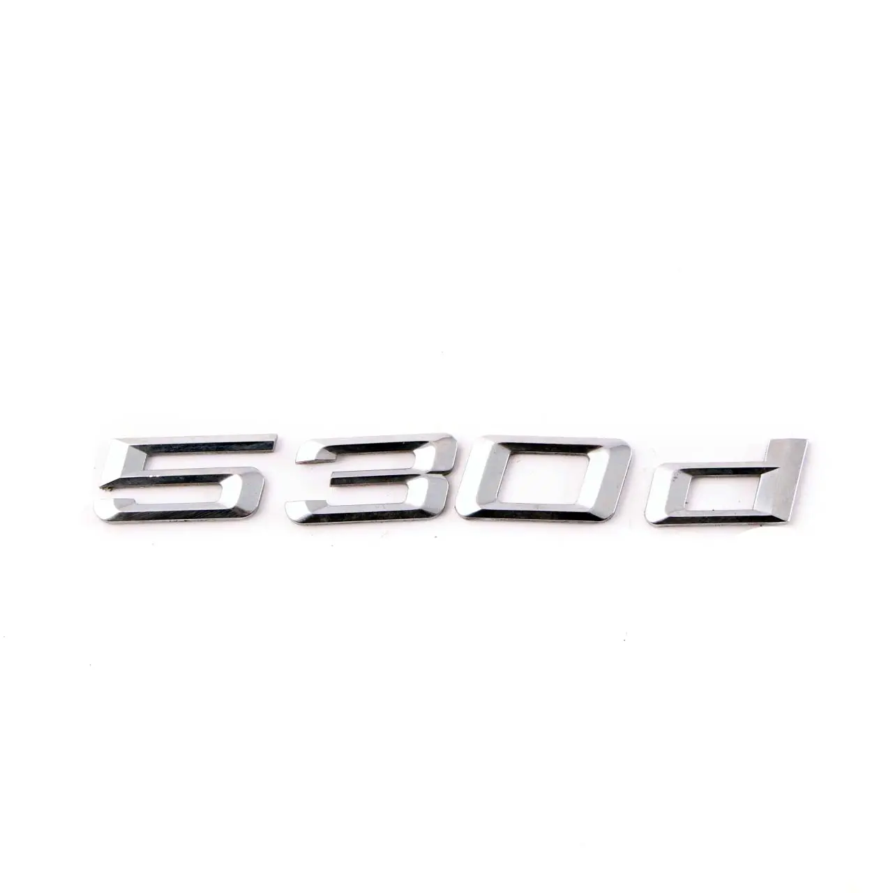 BMW F07 530d hinten aufgeklebt Kofferraumdeckel Emblem Schriftzug 7239617