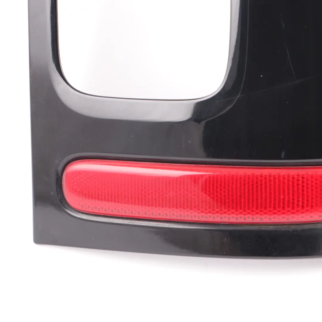 Mini Clubman R55 LCI Tail Trim Luz Trasera Derecha Reflector Cubierta Negro