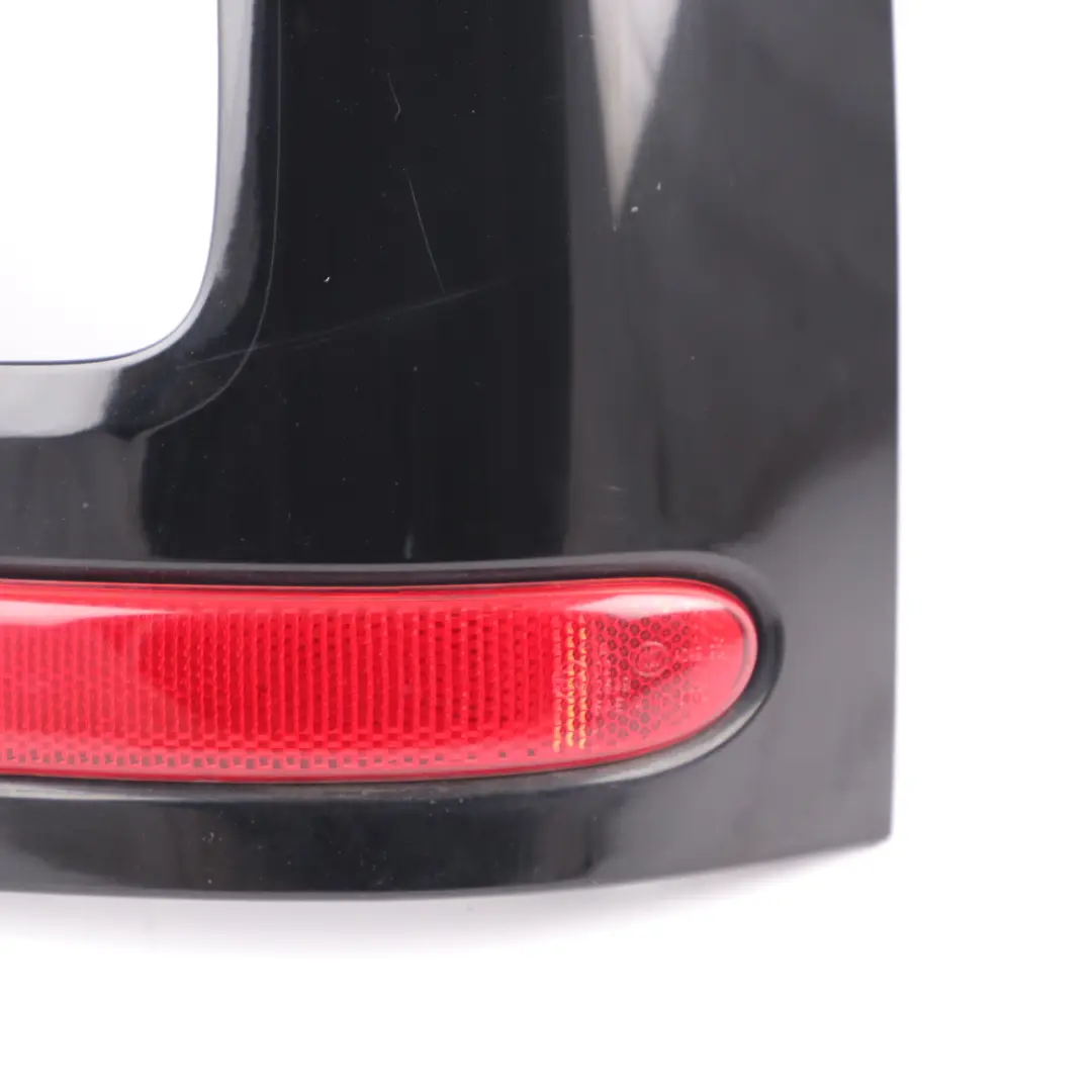 Mini Clubman R55 LCI Tail Trim Luz Trasera Derecha Reflector Cubierta Negro