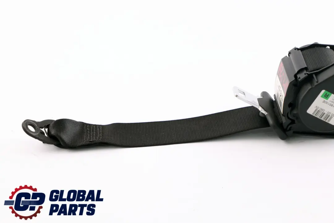 BMW 1 3 Series F20 F30 Rear Seat Left Right N/O/S Upper Outer Belt Black