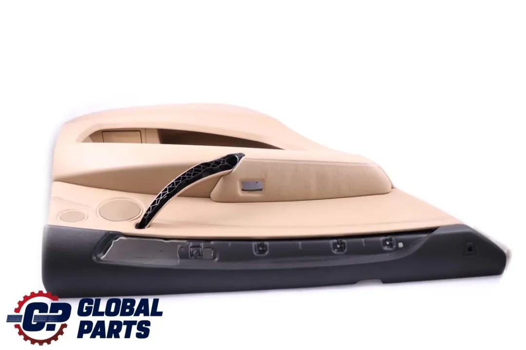 BMW X5 Series E70 Beige Leather Rear Left N/S Door Card Trim Panel 7244417