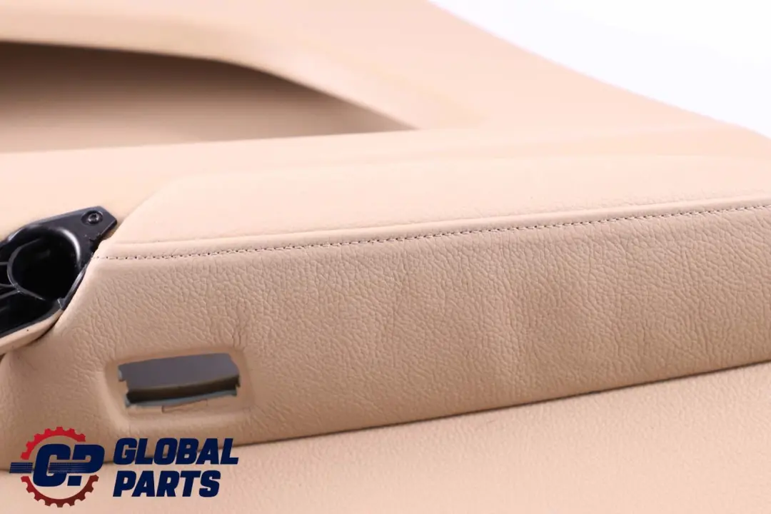 BMW X5 Series E70 Beige Leather Rear Left N/S Door Card Trim Panel 7244417