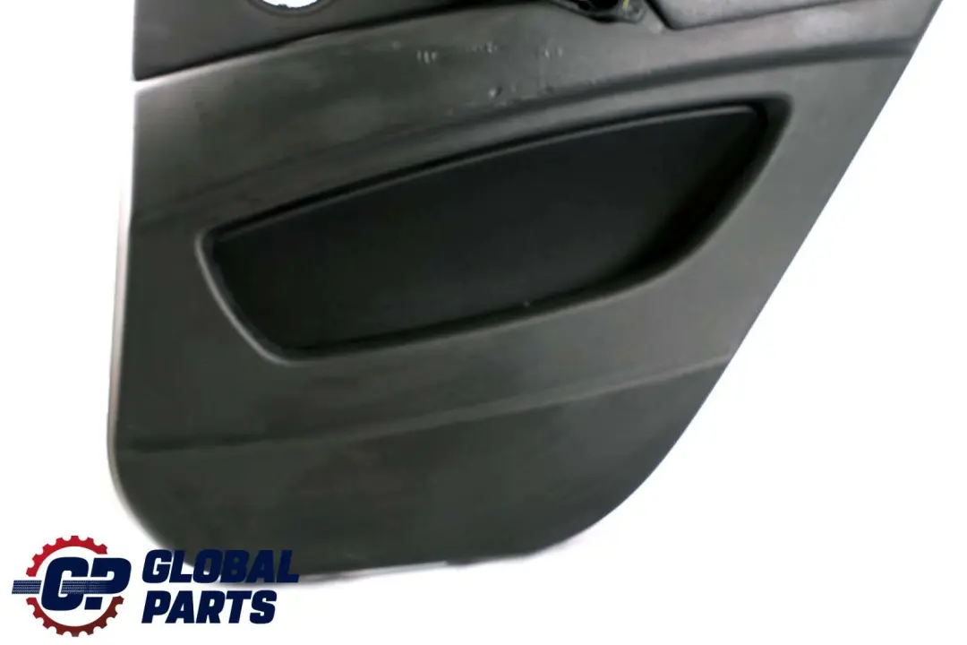 BMW X6 Series E71 Black Leather Rear Right O/S Door Card Trim Panel 7244798