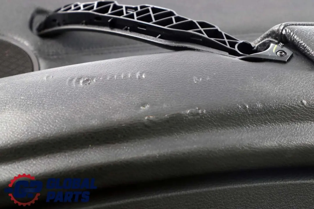 BMW X6 Series E71 Black Leather Rear Right O/S Door Card Trim Panel 7244798
