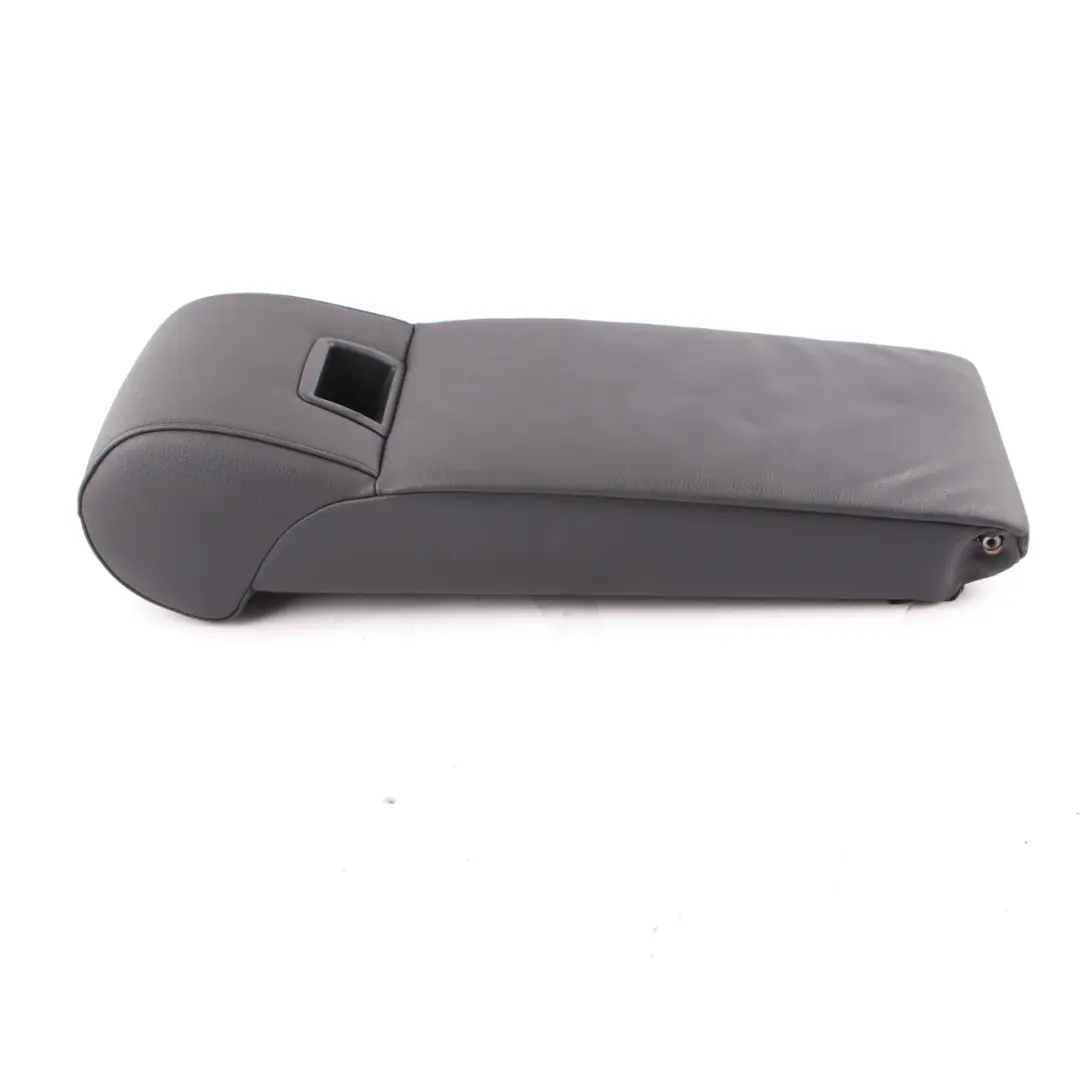 BMW E61 Rear Seat Armrest Centre Backrest Storage Tray Dakota Black 7245856