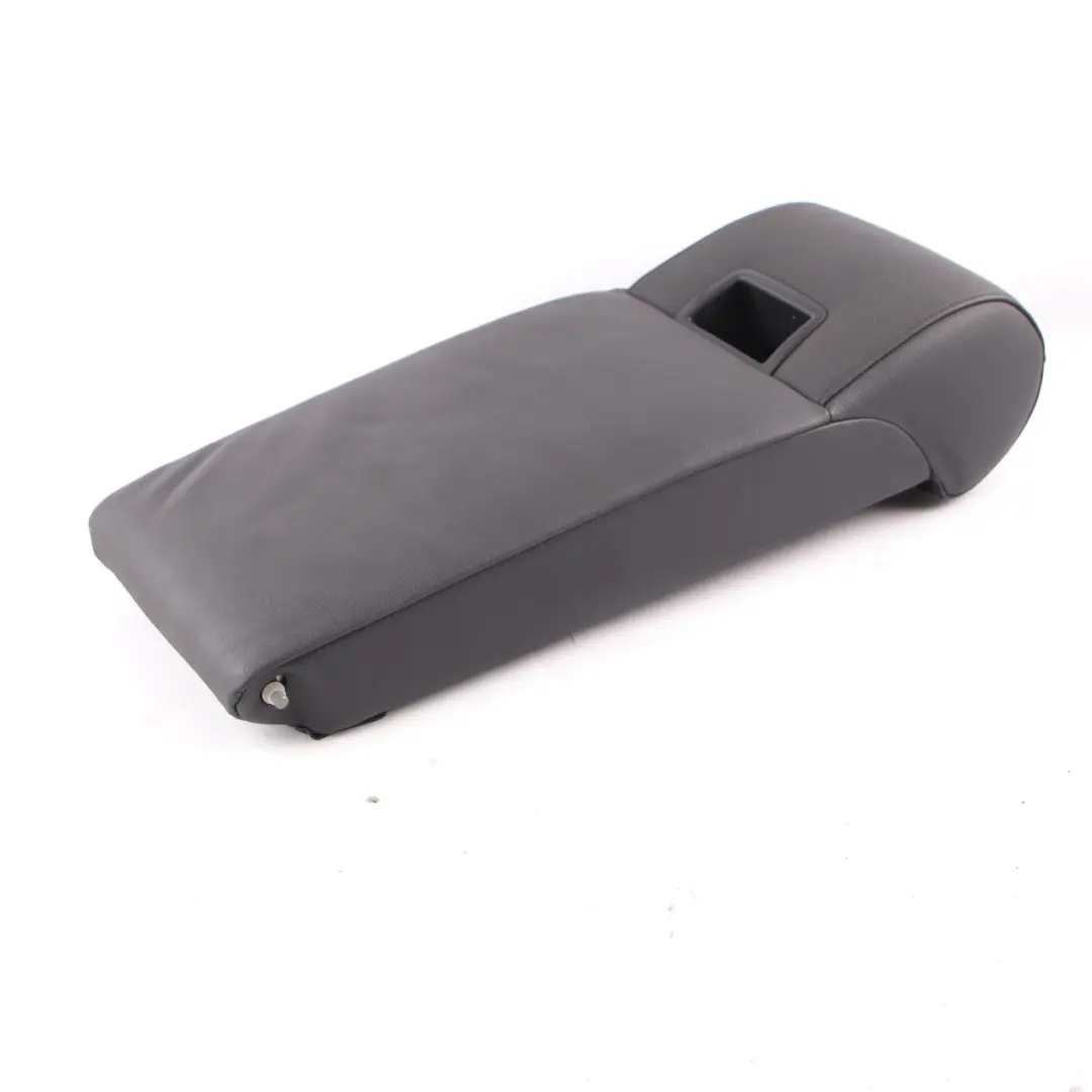 BMW E61 Rear Seat Armrest Centre Backrest Storage Tray Dakota Black 7245856