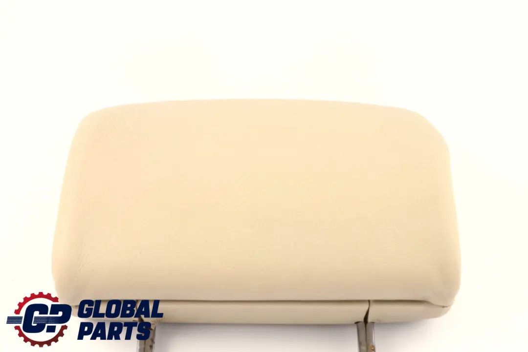 BMW E93 Convertible Rear Seat Cream Beige Leather Headrest