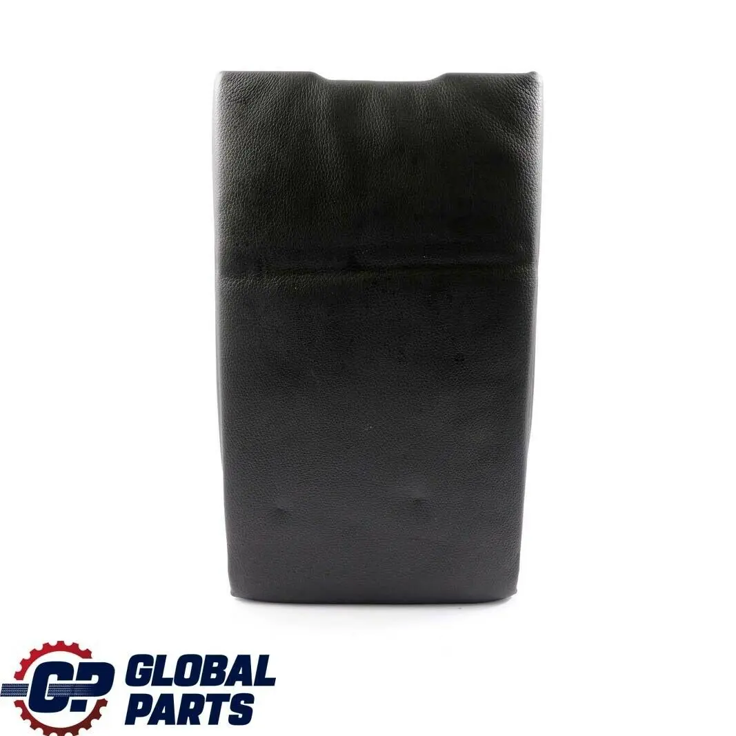 BMW E90 E91 E92 Asiento Trasero Apoyabrazos Medio Cuero Negro 7246449