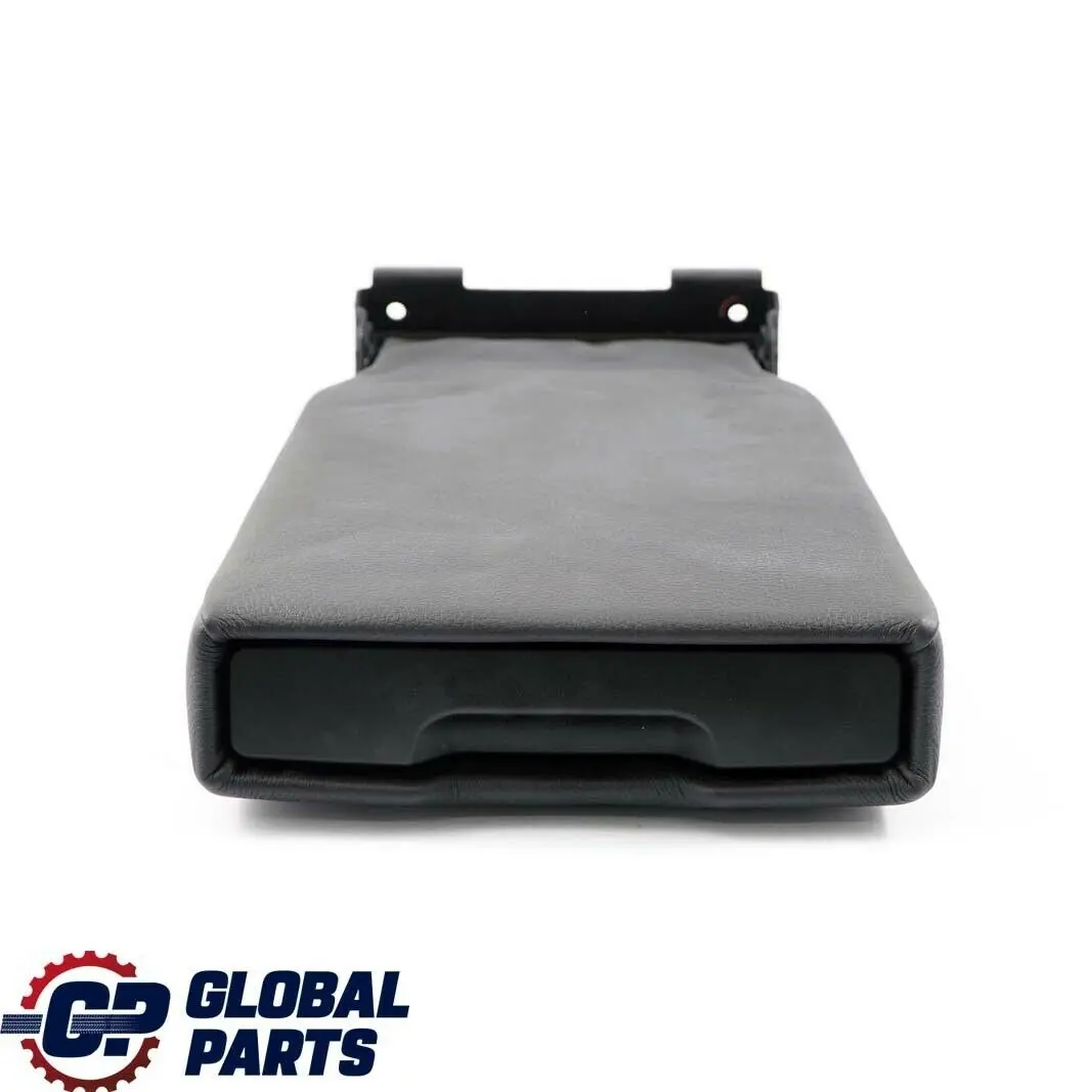 BMW E90 E91 E92 Asiento Trasero Apoyabrazos Medio Cuero Negro 7246449