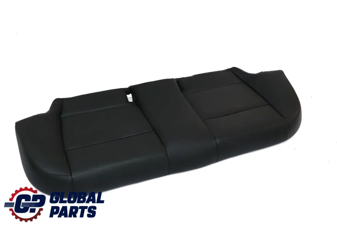 BMW E90 LCI Cuero Negro Asiento Trasero Sofa Banco Base