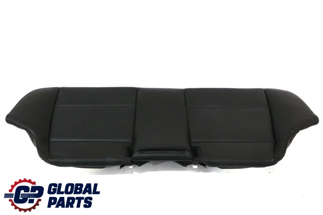 BMW E90 LCI Cuero Negro Asiento Trasero Sofa Banco Base