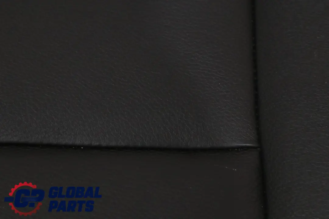 BMW E90 LCI Cuero Negro Asiento Trasero Sofa Banco Base