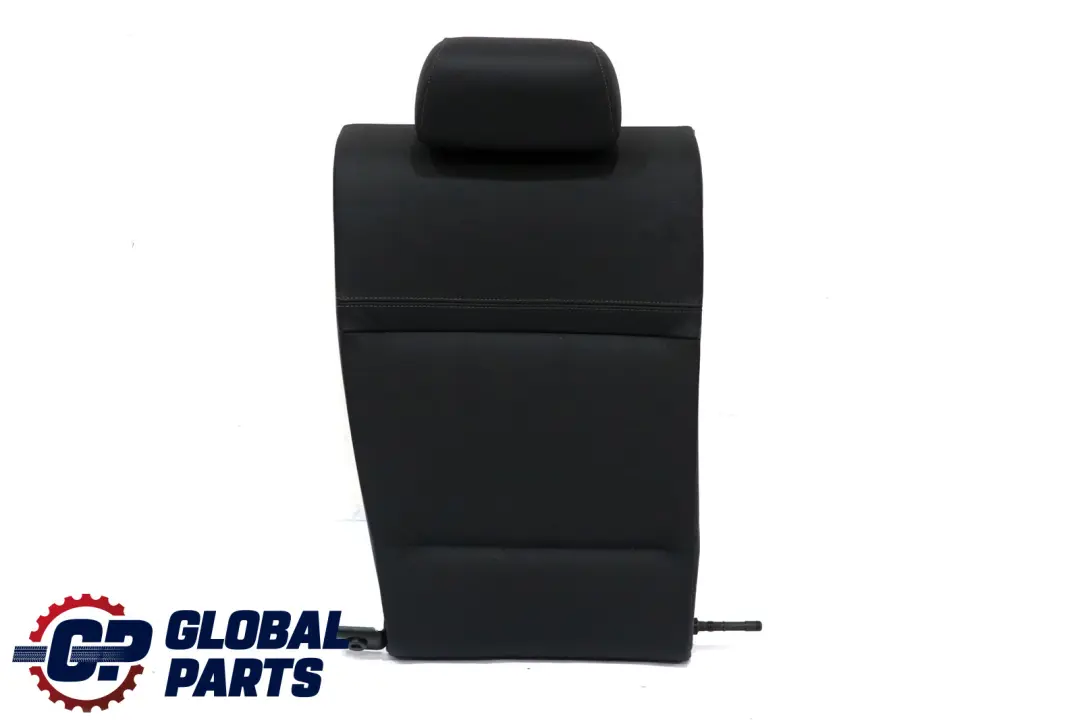 BMW E90 LCI Asiento Trasero Derecho Funda Respaldo Cuero Negro 7246520