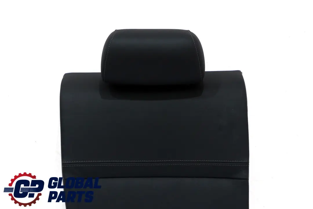 BMW E90 LCI Asiento Trasero Derecho Funda Respaldo Cuero Negro 7246520