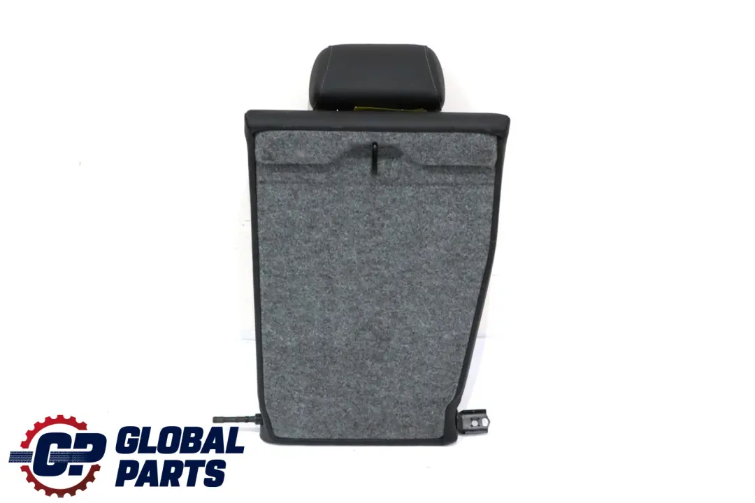 BMW E90 LCI Asiento Trasero Derecho Funda Respaldo Cuero Negro 7246520