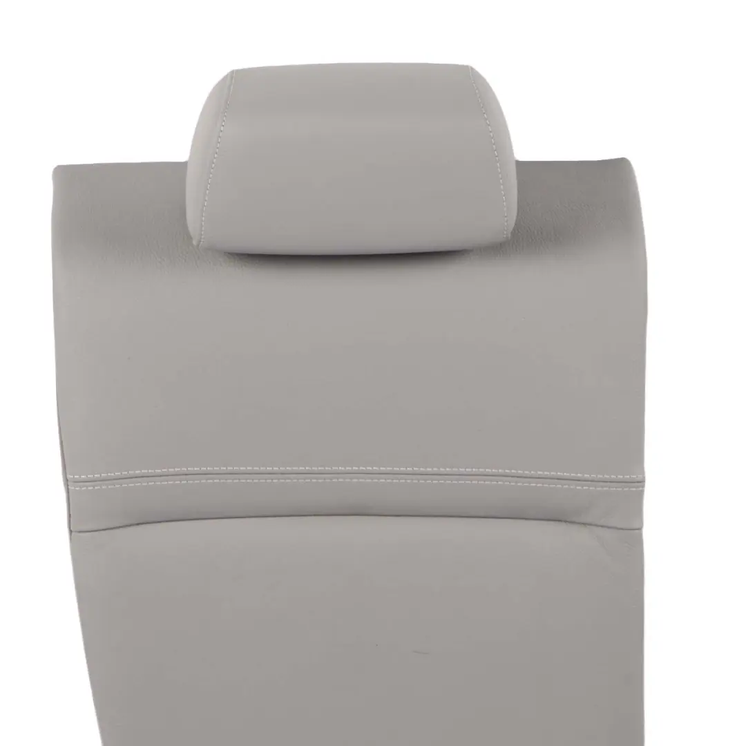 Rear Seat Backrest BMW E90 LCI Right O/S Covering Leather Dakota Grey