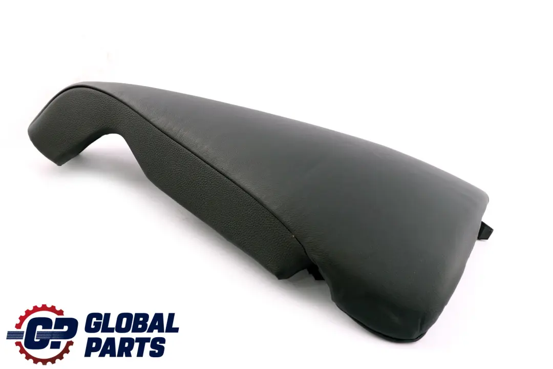 BMW E90 LCI Lateral Recubrimiento Panel Trasero Izquierdo Asiento Cuero Negro