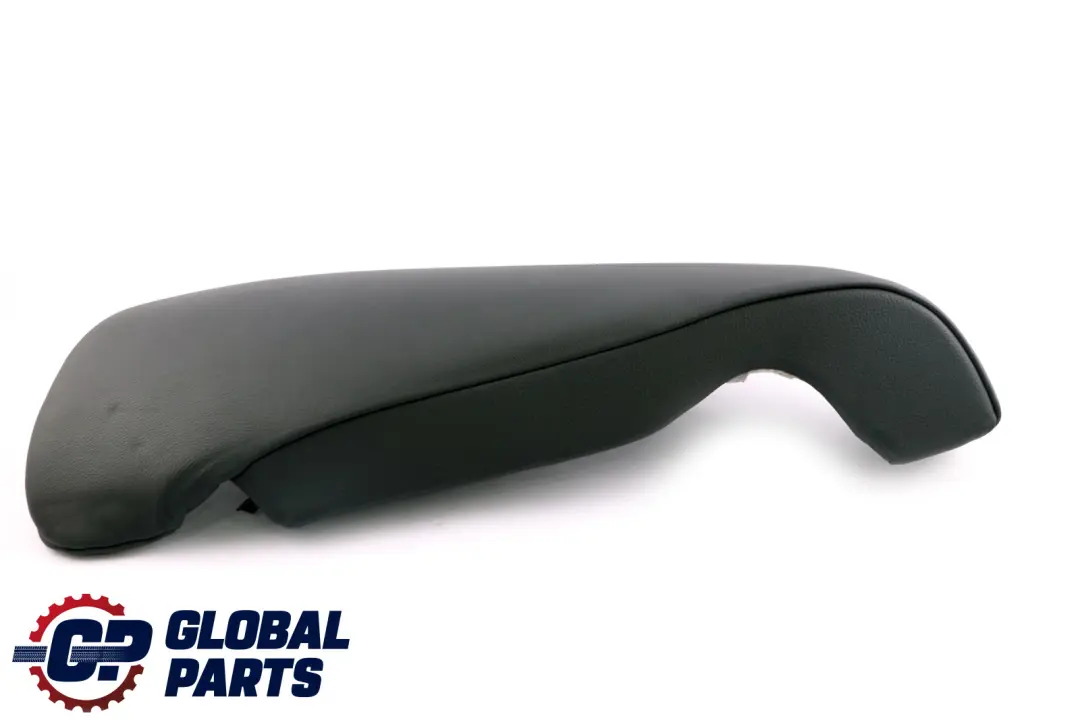 BMW E90 LCI Lateral Recubrimiento Panel Trasero Derecho Asiento Cuero Negro