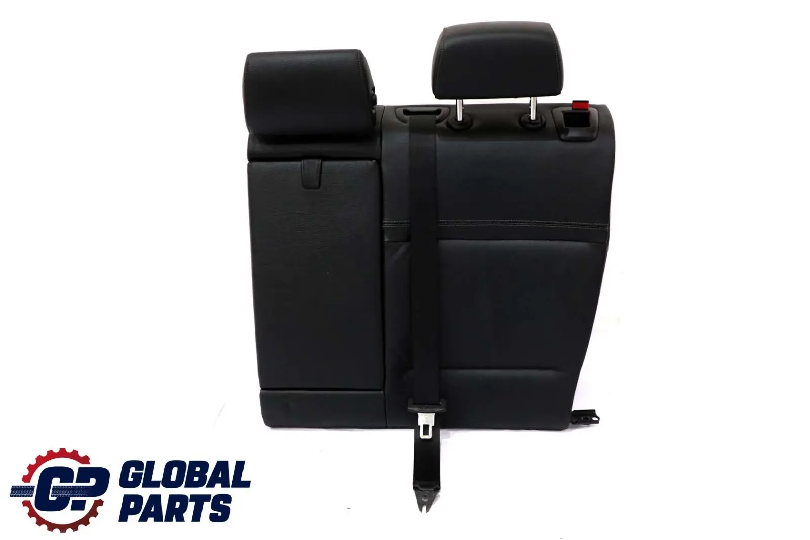 BMW E91 LCI Touring Respaldo Asiento Trasero Izquierdo Cuero Dakota Negro