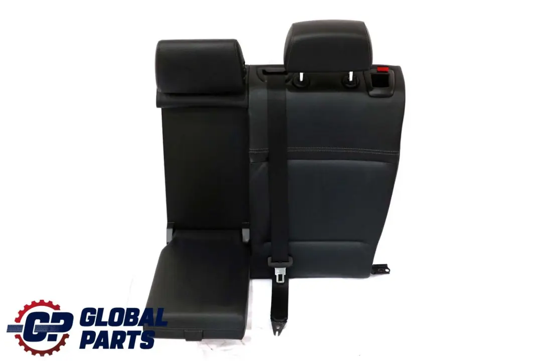 BMW E91 LCI Touring Respaldo Asiento Trasero Izquierdo Cuero Dakota Negro