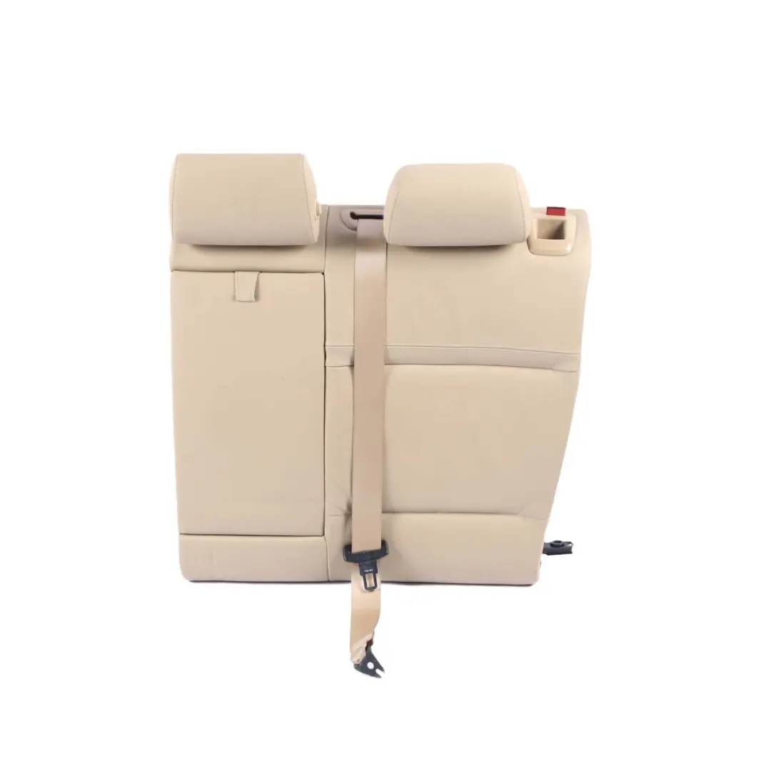 BMW E91 Touring Respaldo Asiento Trasero  Izquierdo Funda Cuero Dakota Beige