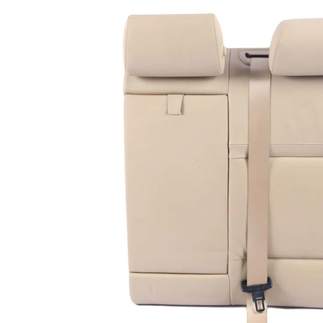 BMW E91 Touring Respaldo Asiento Trasero  Izquierdo Funda Cuero Dakota Beige