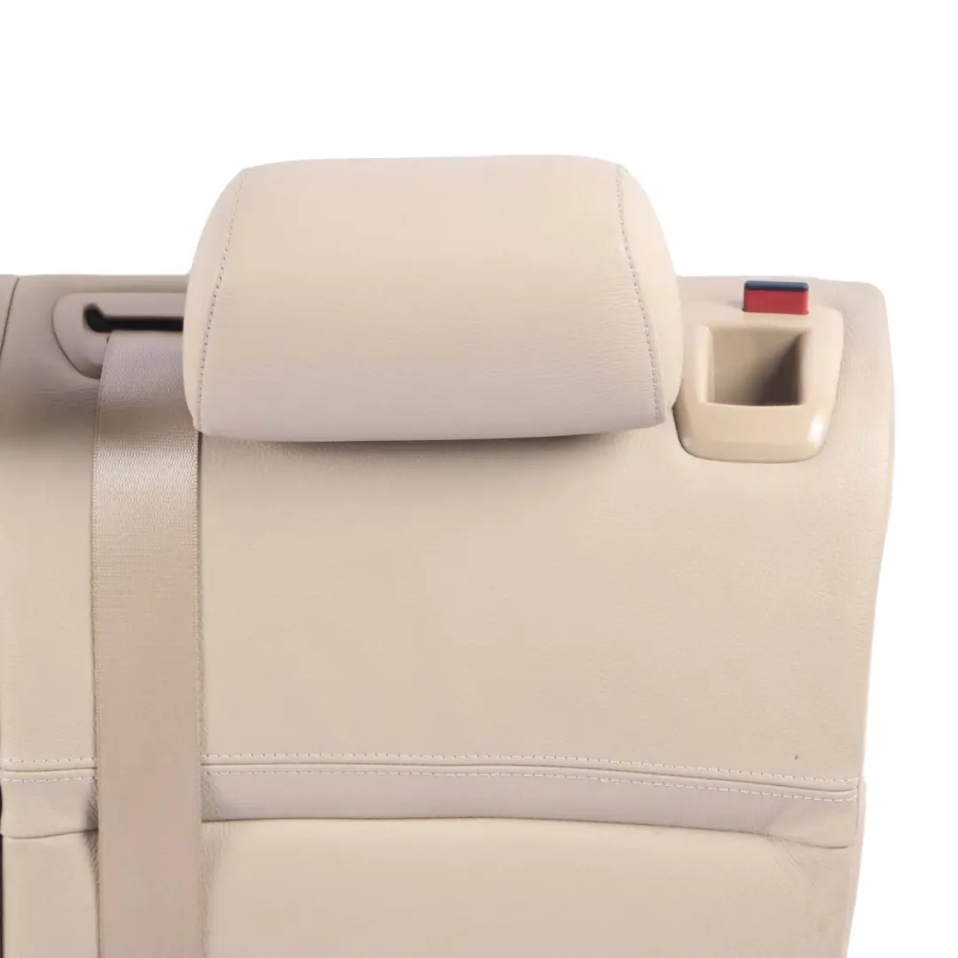 BMW E91 Touring Respaldo Asiento Trasero  Izquierdo Funda Cuero Dakota Beige