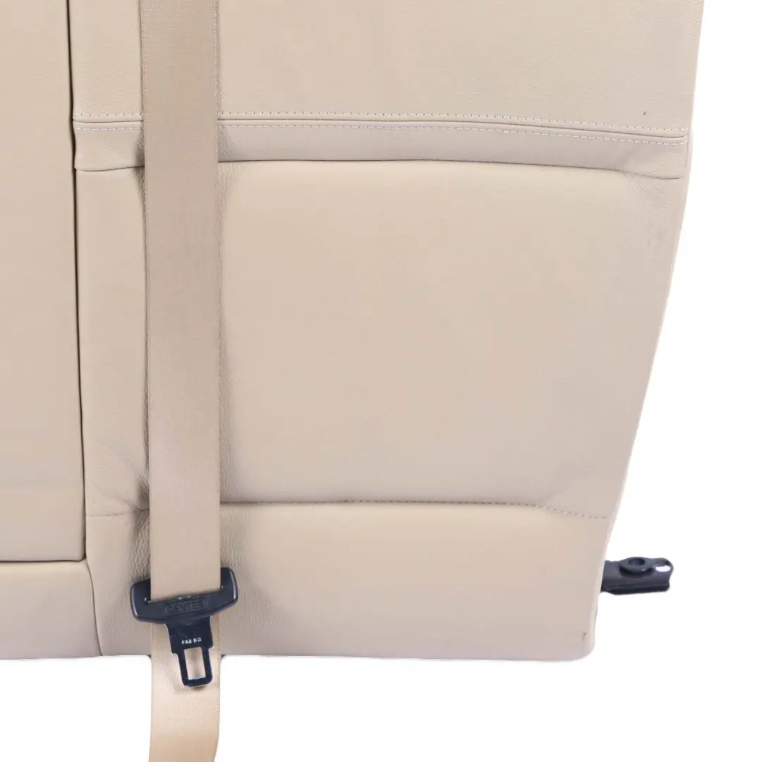 BMW E91 Touring Respaldo Asiento Trasero  Izquierdo Funda Cuero Dakota Beige