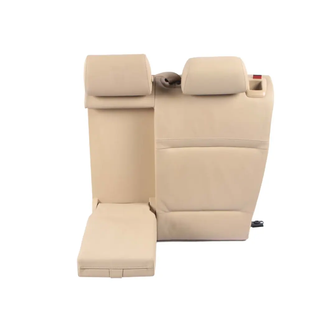 BMW E91 Touring Respaldo Asiento Trasero  Izquierdo Funda Cuero Dakota Beige