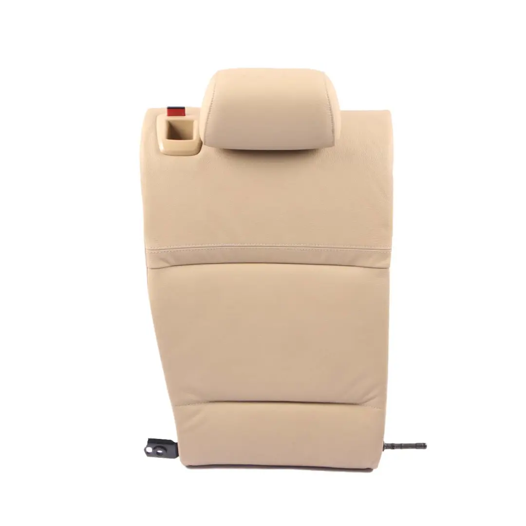 Rear Seat Backrest BMW E91 Touring Right O/S Back Cover Leather Dakota Beige