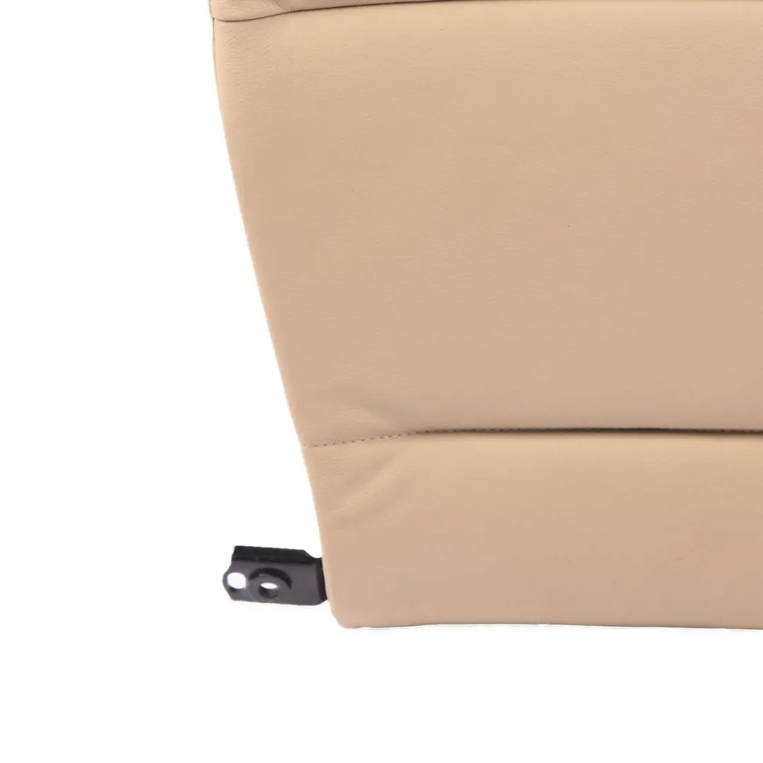 Rear Seat Backrest BMW E91 Touring Right O/S Back Cover Leather Dakota Beige