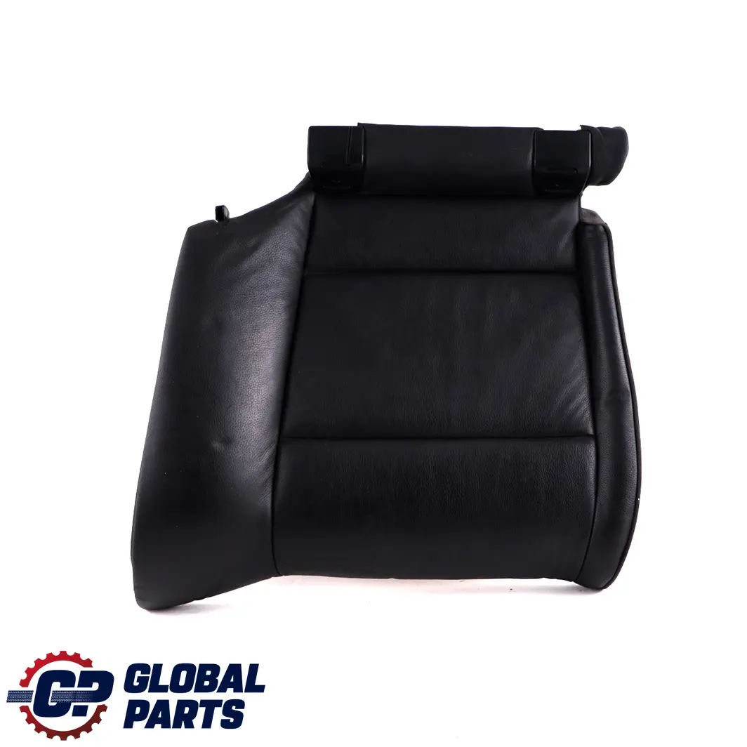 BMW E93 Cabrio Convertible Asiento Trasero Derecho Funda Cojin Cuero Negro