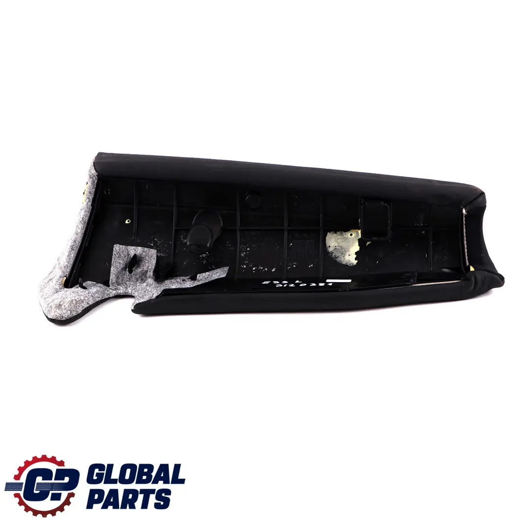BMW E93 Cabrio Pezzo Laterale Posteriore SX Pelle Dakota Nero 7246661