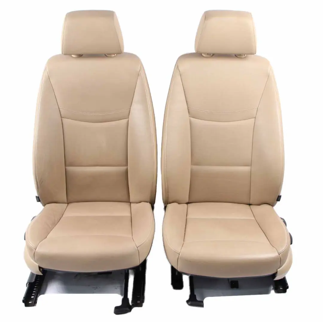 BMW E90 LCI Seat Cover Front Left Right N/O/S Seat Panel Leather Dakota Beige