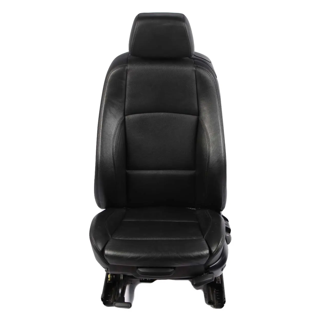 Front Seat BMW E81 E82 Left N/S M Sport Black Schwarz Leather Boston 