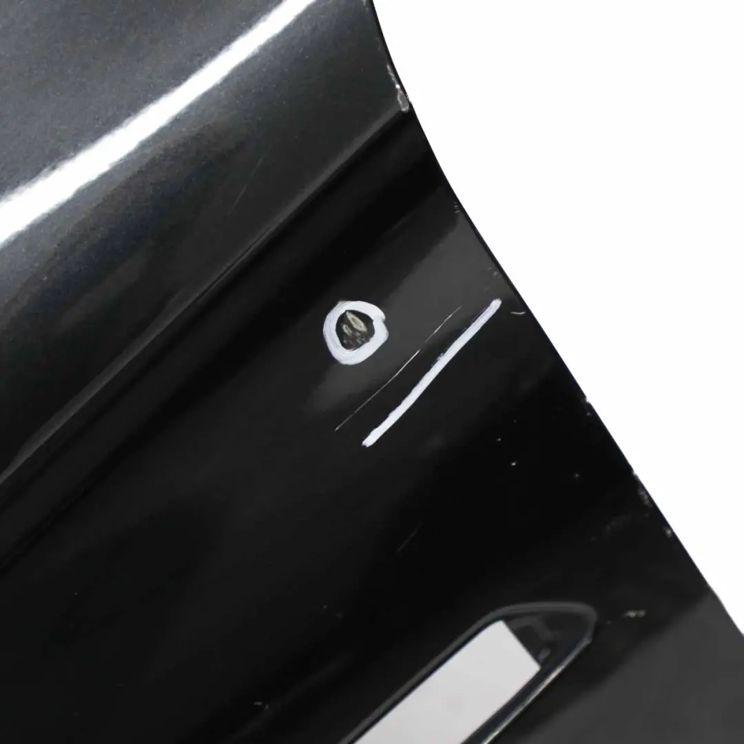 BMW F10 F11 Delantero Izquierdo Fender Panel lateral ala Black Sapphire - 475