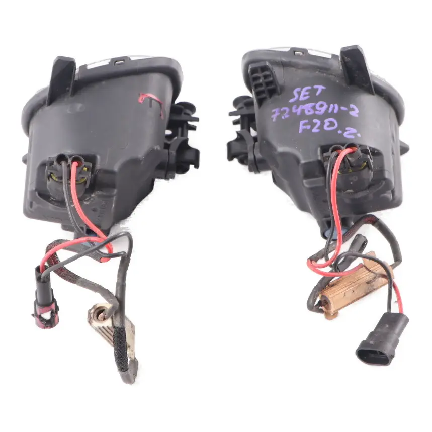 BMW F20 F21 F30 Fog Lights Lamp Left Right Set N/O/S 7248911 7248912