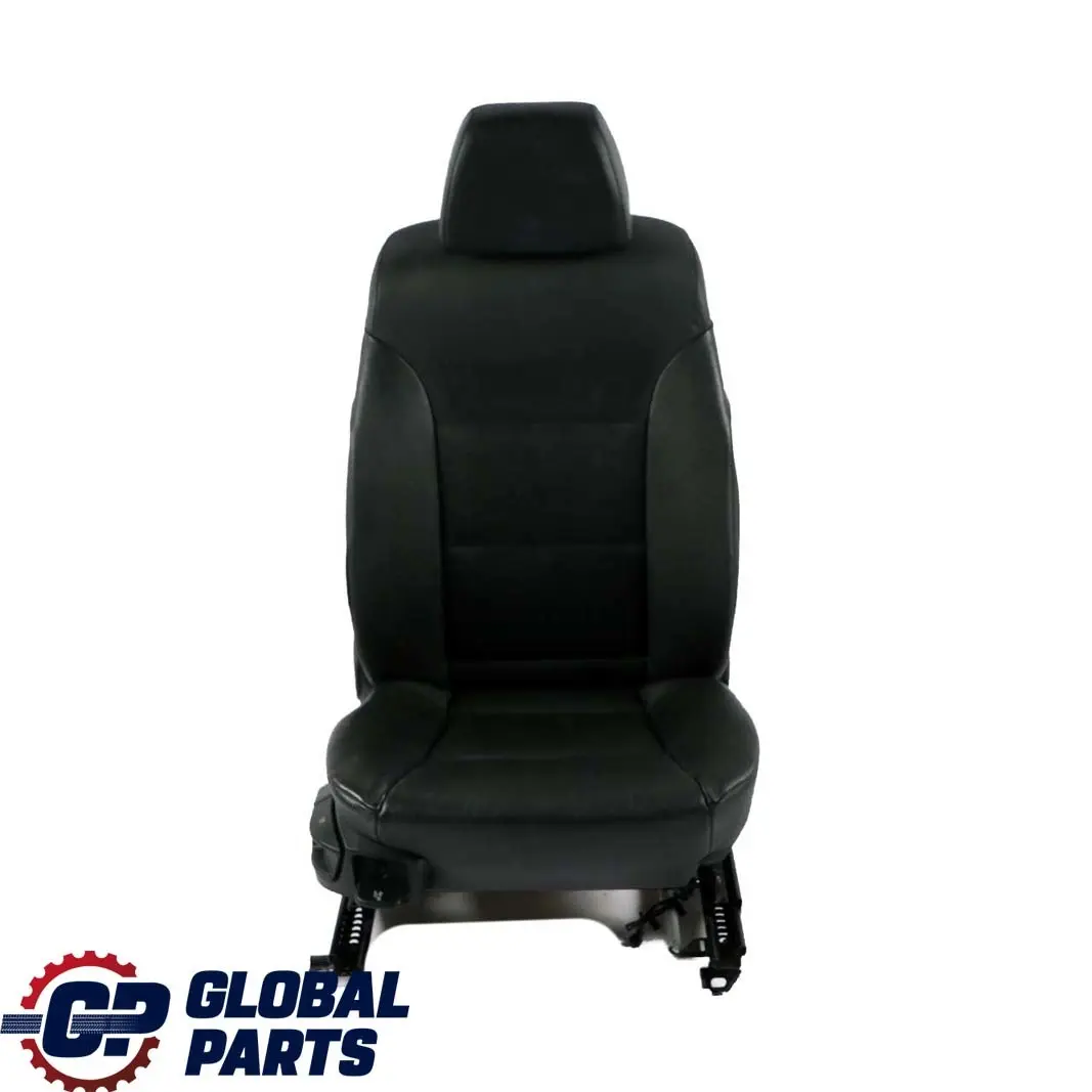 BMW 5 Series E60 E61 Black Leather Dakota Front Right O/S Seat Driver Side