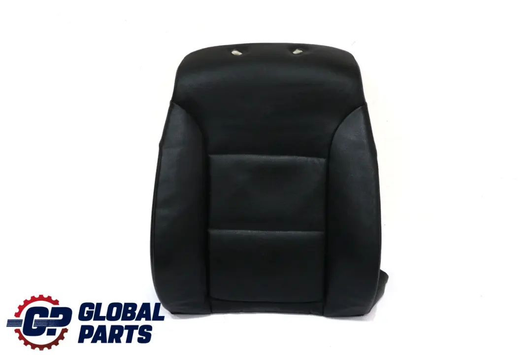 BMW E60 E61 Front Left Right Seat N/O/S Backrest Leather Cover Panel Black