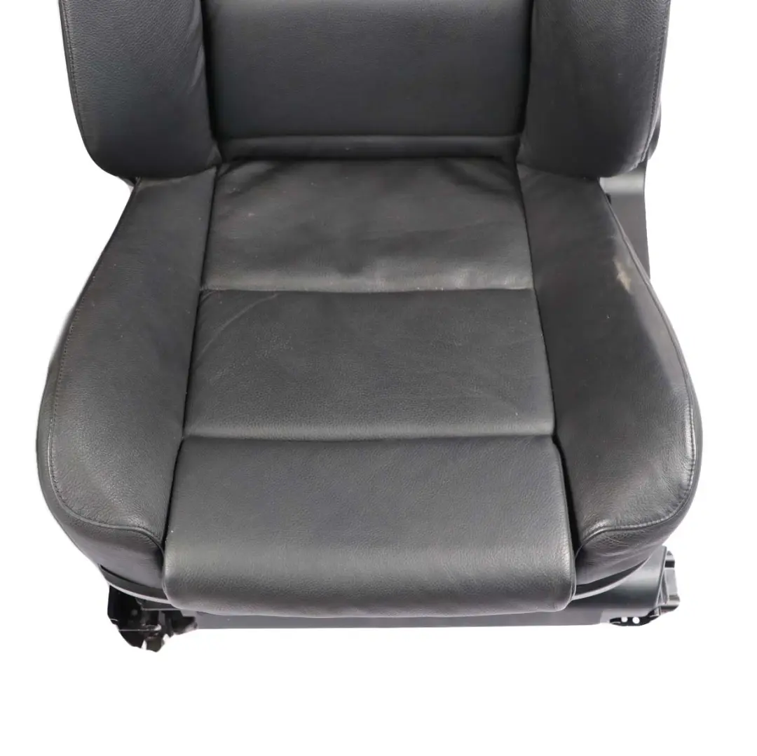 BMW 5 Series E60 LCI Sport Black Leather Interior Seats With Door Cards Memory