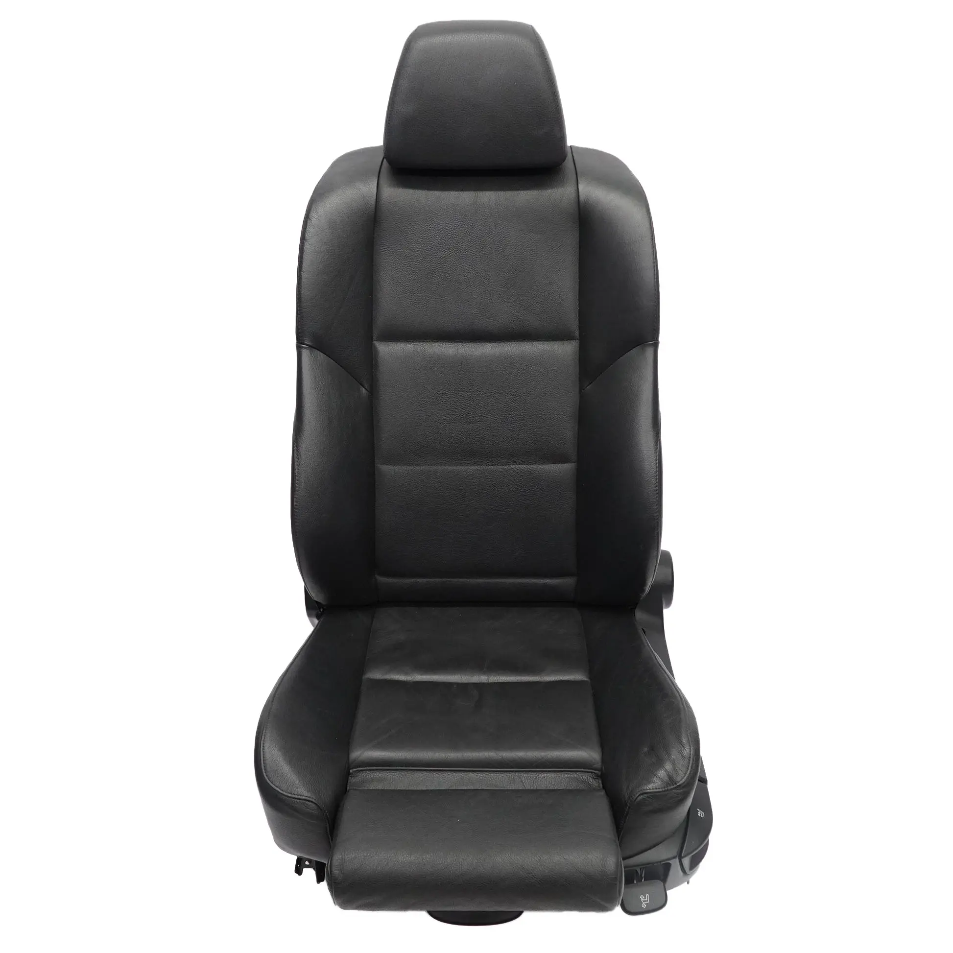 Vordersitz BMW E60 E61 M Sport Schwarz Leder Dakota Links Interieur