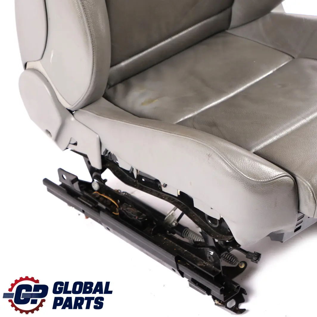 BMW 5 Series E60 E61 M Sport Dakota Grey Leather Front Left N/S Seat